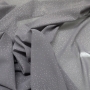 Chiffon mit kleinen Silberpunkten