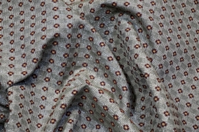 Polyester - grau/rot