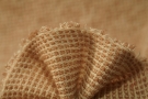 Woven fabric in knitted look - pink