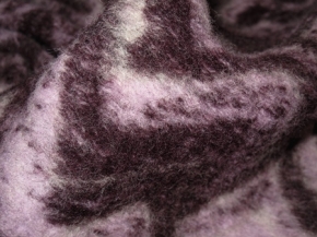 Fleece - gray and purple