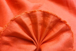 suit linen - orange