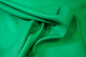 Blouse linen - emerald green