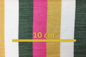 Half linen - block stripes