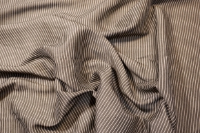 Linen with viscose - striped