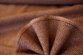 Virgin wool tweed - herringbone