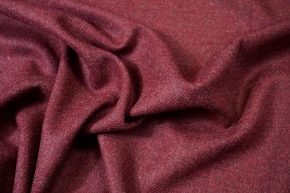 Tweed - burgundy red