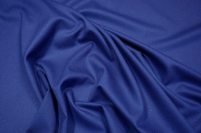 Virgin wool stretch - royal blue