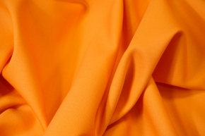Virgin wool stretch - strong orange