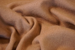 warm virgin wool jersey - camel
