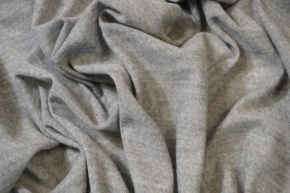 Virgin wool jersey - grey