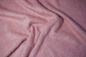 Schurwollmischung - rosa/weiß