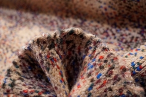 Virgin wool knit - beige / colored