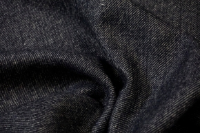Virgin wool with cashmere - dark blue / white