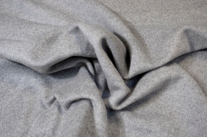 Virgin wool with angora - silver gray
