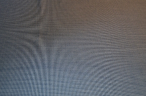 Virgin wool blend - blue and white