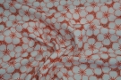 Madeira Stickerei - weiß mit rot