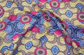 Cotton batiste - geometric pattern