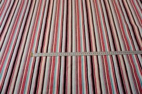 Cotton stretch - colorful striped