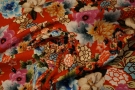 Baumwollstretch - farbenfrohe Blumen