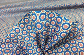 Printed batiste tie pattern