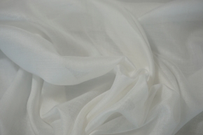 Cotton batiste with silk - ecru
