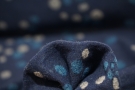 remnants, virgin wool merino jersey - dark blue