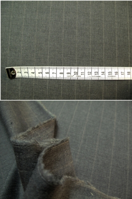 suit quality - pinstripe
