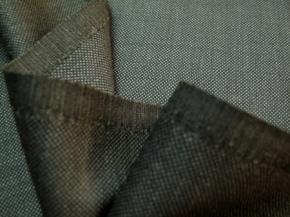 Virgin wool with silk, blue-gray