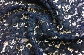 Woven lace - dark blue