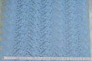 Spitzenborte - hellblau, 55 cm