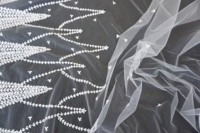 französische Spitze - Blätterranken