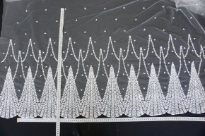 französische Spitze - Blätterranken