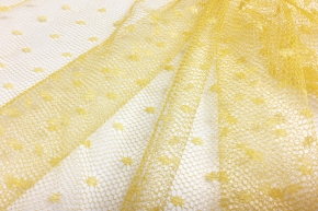 Tupfentüll - sonnengelb