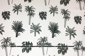 Viscose stretch - palm trees