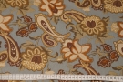 Viscose - paisley with flowers