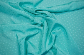 Viskosejacquard - pastell-türkis
