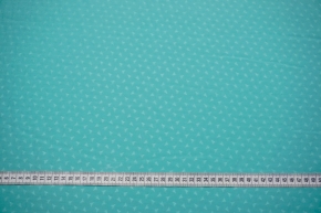 Viskosejacquard - pastell-türkis