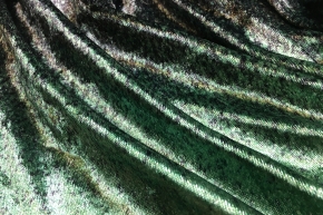 Samtrapport - Farbverlauf grün/braun