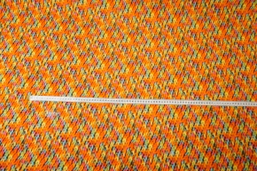 Virgin wool mix jersey - colorful knit print