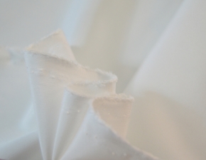 Silk with Lycra - white