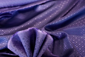 Viscose jacquard - purple