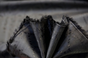 Viskosejacquard - schwarz