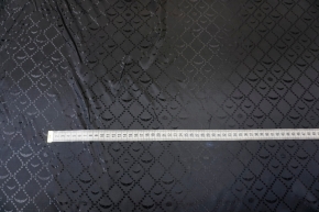 Viskosejacquard - schwarz