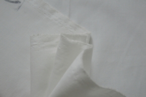 Baumwollmischung - weiß