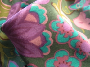 Seidentuch, gesäumt - Tischdecke