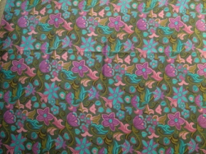 Seidentuch, gesäumt - Tischdecke